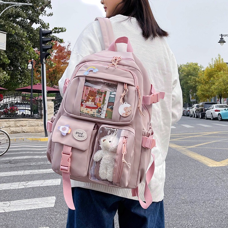 最新款女生书包，时尚与实用完美融合